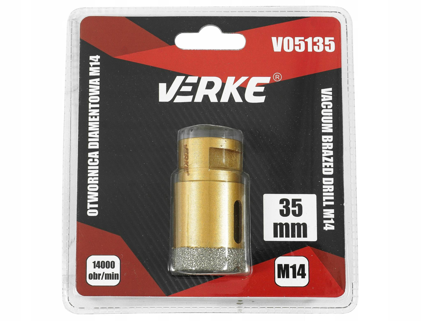 Verke V05135 Wiertło diamentowe otwornica 35mm