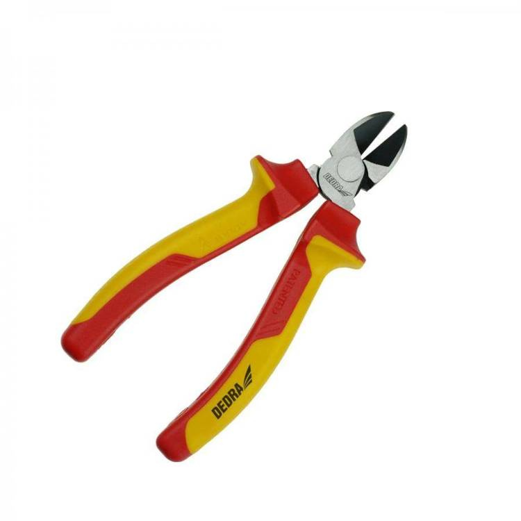 Dedra 12V46 Szczypce boczne 160 mm VDE