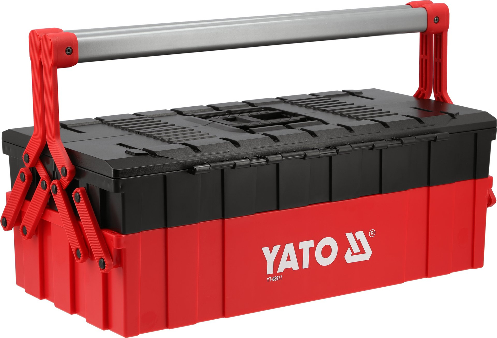 Yato YT-08977 Praktyczna skrzynka narzędziowa tworzywo 460 x 265 x 158 mm