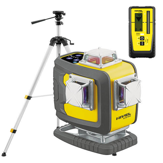 Nivel System CL4D-P Laser krzyżow fioletowy zestaw