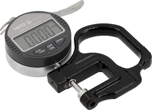 Yato YT-72321 Grubościomierz zegarowy elektroniczny walizka 12,7mm /0,001mm
