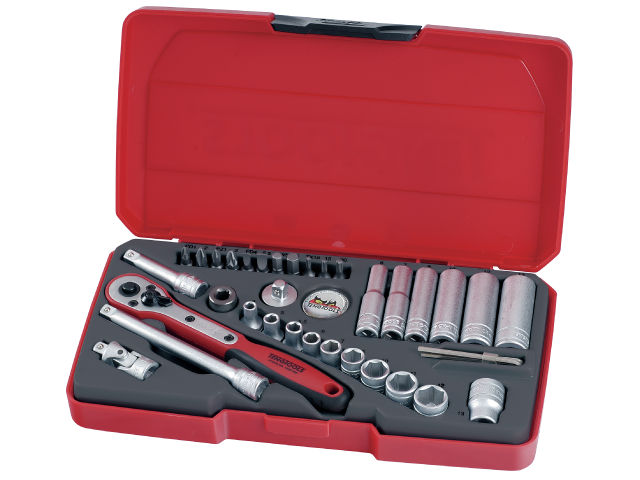 Teng Tools 167290105 Zest narzędzi nasadowych 1/4