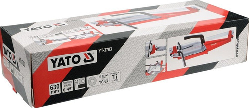 YATO YT-3703 PRZYRZĄD DO CIĘCIA GLAZURY 630 MM