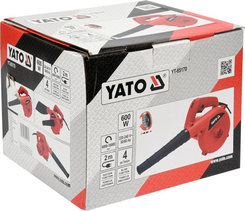 Yato YT-85170 Dmuchawa elektryczna zasysanie 600W