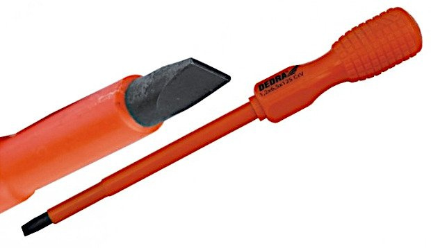 DEDRA 064A5 Wkrętak elektrotechniczny płaski 8 mm