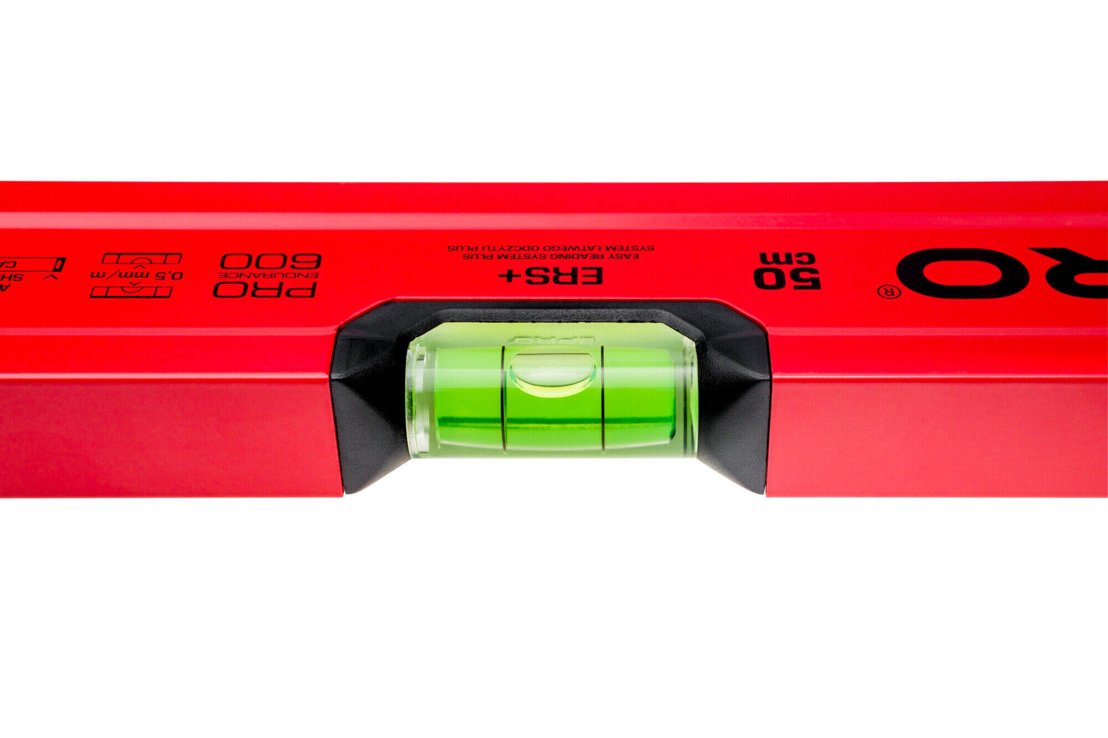 PRO PRO-A1050 Poziomica Malowana Czerwona 50 cm