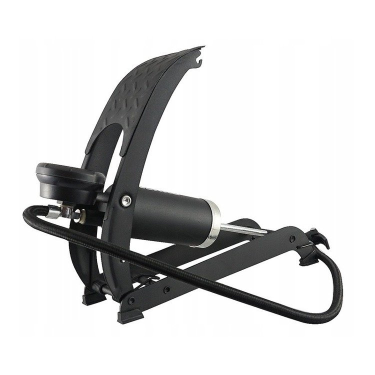 Verke V83140 Pompka nożna jednotłokowa manometr