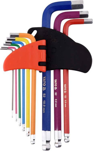 Yato YT-05632 Zest. kluczy imbusowych 1,5-10mm