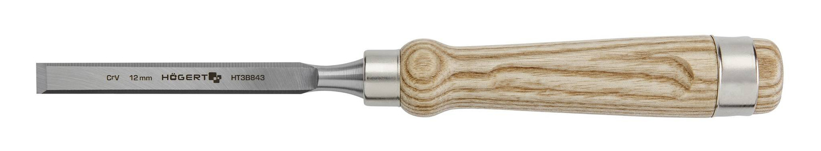 Hogert HT3B843 Dłuto 12 mm drewniana rękojeść