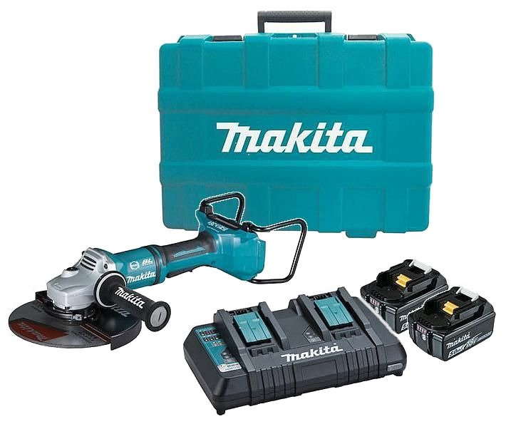 Makita DGA900PT2 Szlifierka kątowa aku 2x18V 230mm