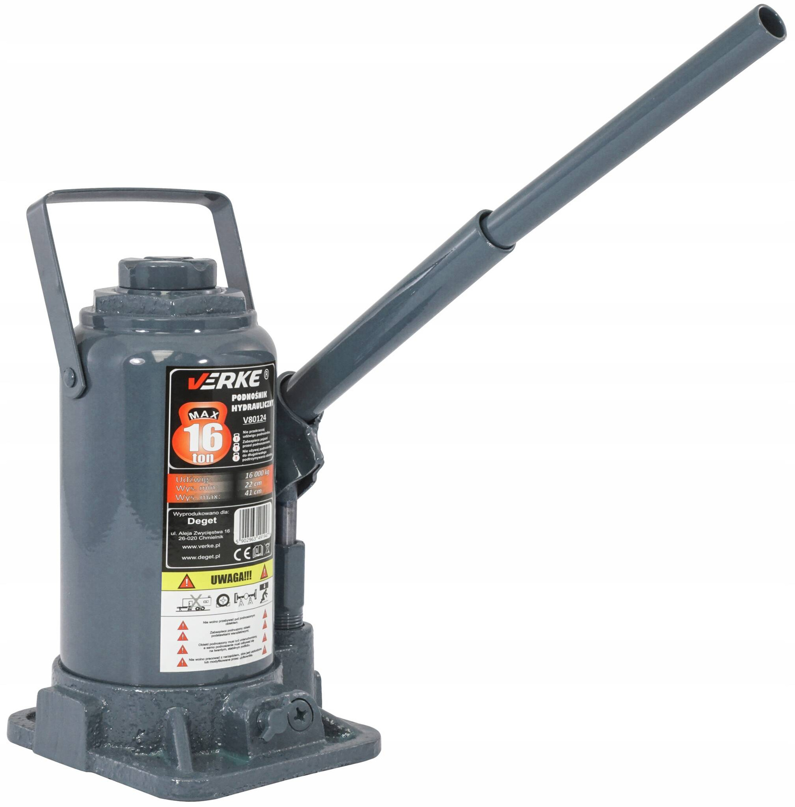 Verke V80124 Podnośnik hydrauliczny słupkowy 16T