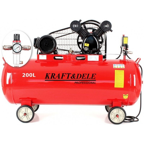 Kraft Dele KD1473 Kompresor olejowy 200L 400V sepa