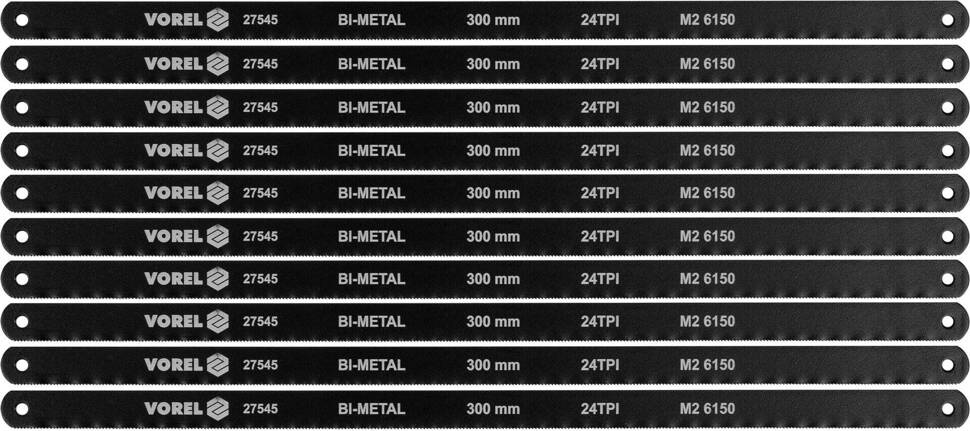 Vorel 27545 Brzeszczot bimetalowy, 10szt.