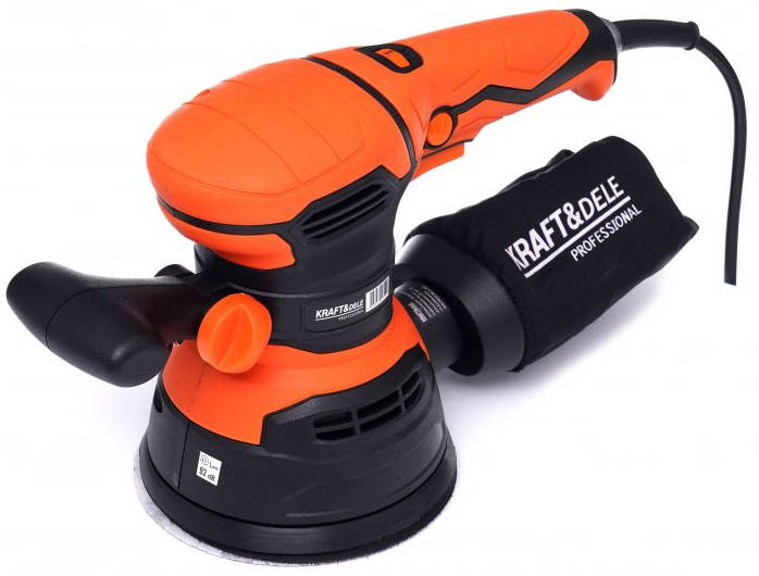 Kraft Dele KD1661 Szlifierka mimośrodowa 1200W 