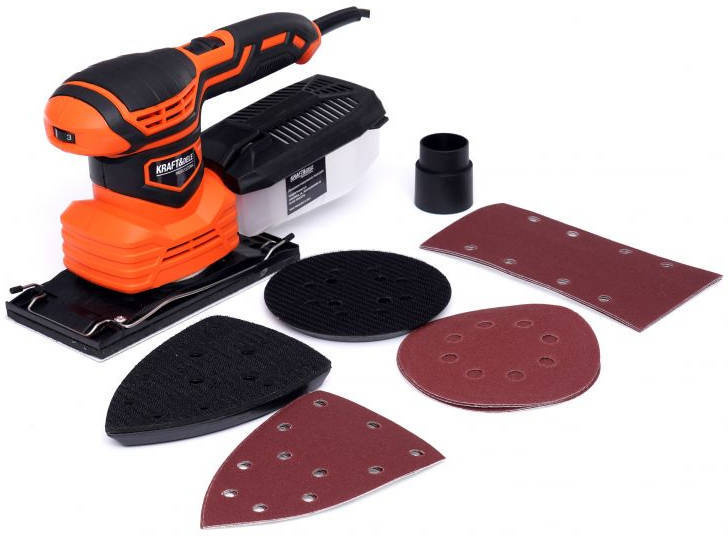 Kraft Dele KD3063 Szlifierka mimośrodowa 1200W 3w1