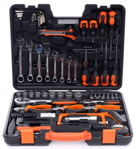 KraftDele KD10466 Zestaw narzędzi w walizce 89 ele