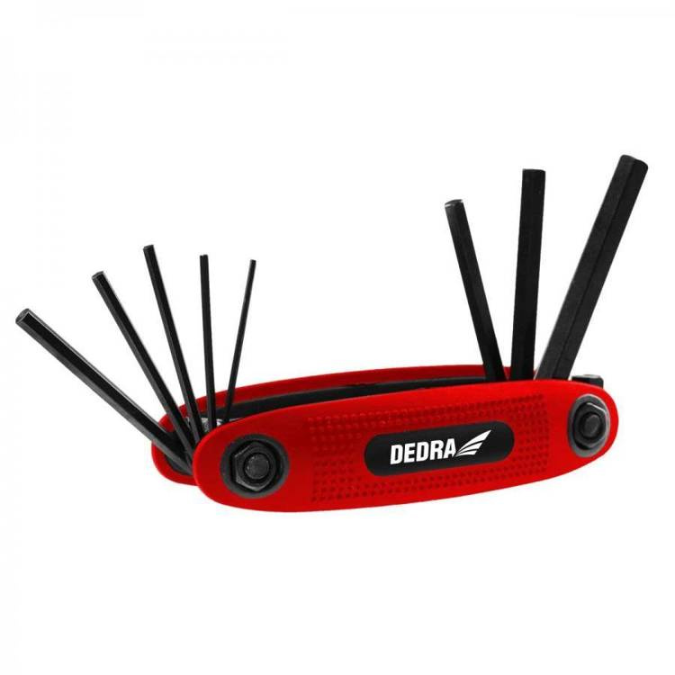 Dedra 06F240 Klucze sześciokątne 1.5-8 mm 8 szt