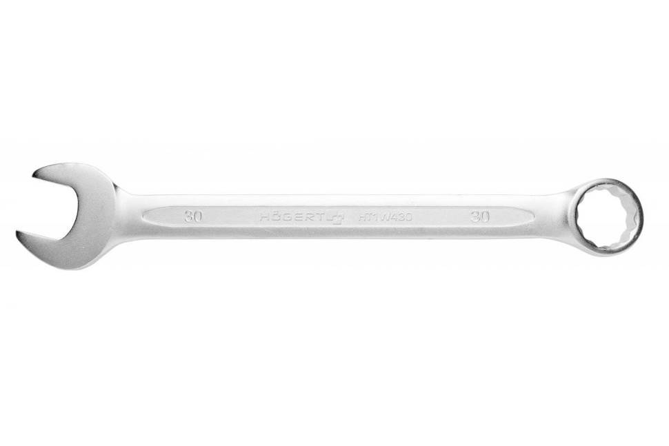 Hogert HT1W450 Klucz płasko-oczkowy CrV 50 mm 