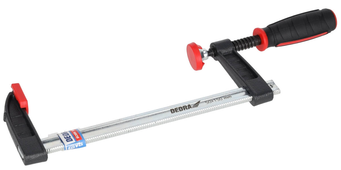 Dedra 12A175 Ścisk stolarski typu F 250x50mm