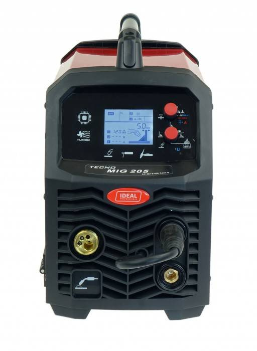 Ideal TECNO MIG 205 LCD SYNERGIA ALU Spawarka 200A