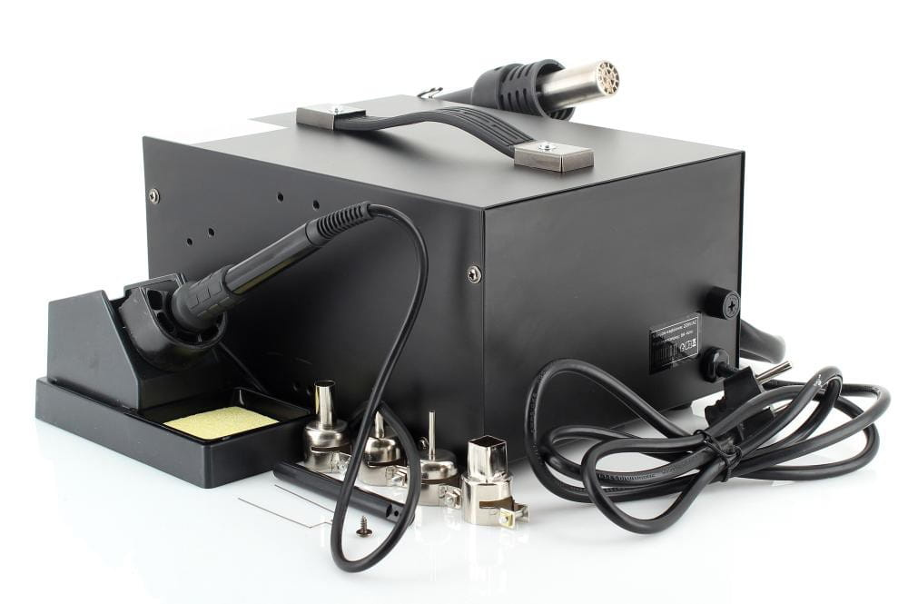 Kraft Dele KD850 Spawarka do plastiku z lutownicą 4 dysze LED 60W