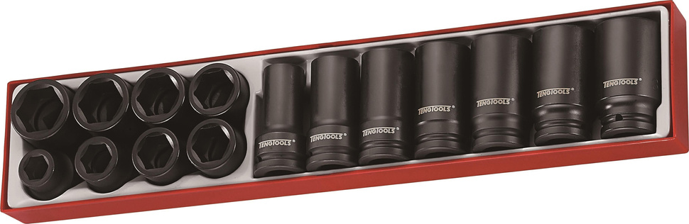 Teng Tools 122080104 Zestaw nasadek maszynowych