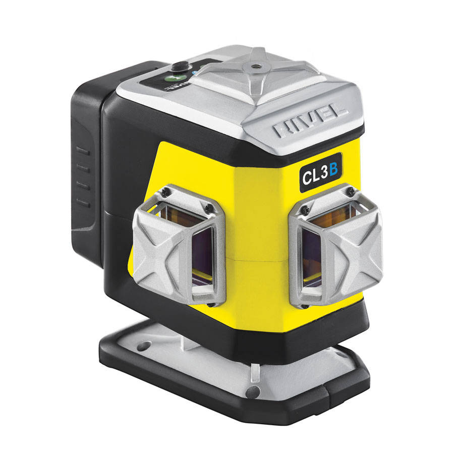 Nivel System CL3B Laser krzyżowy niebieski+ tyczka