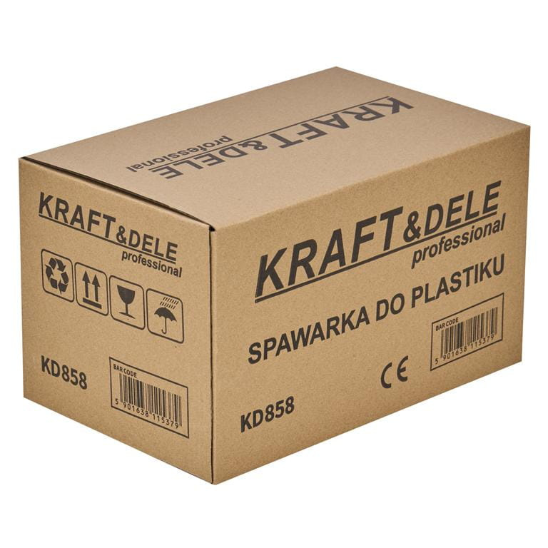 Kraft Dele KD858 Spawarka do plastiku zgrzewarka 2w1 4 dysze 700 W
