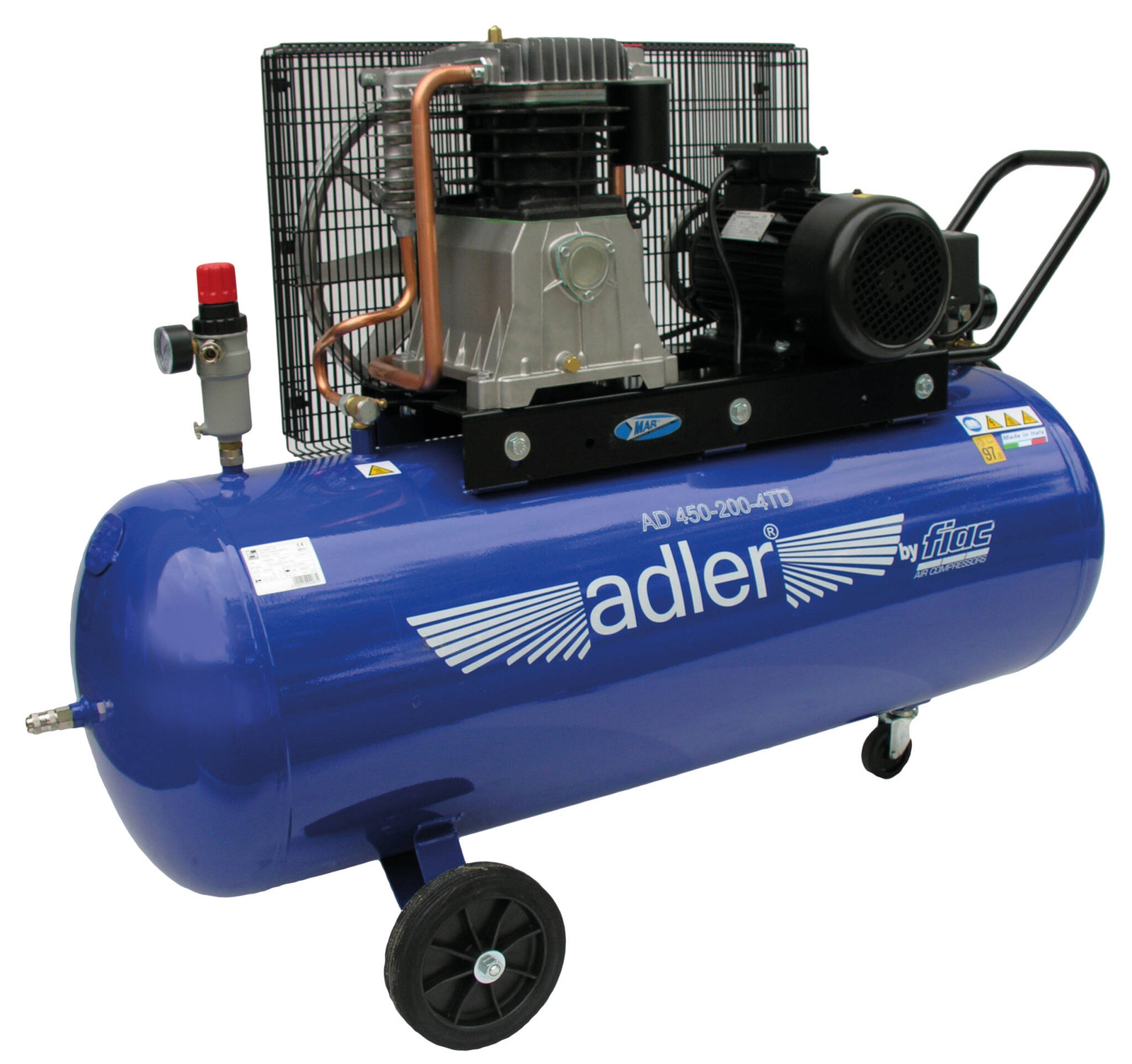 Adler AD 598-200-4TD Sprężarka powietrza 200l 400V