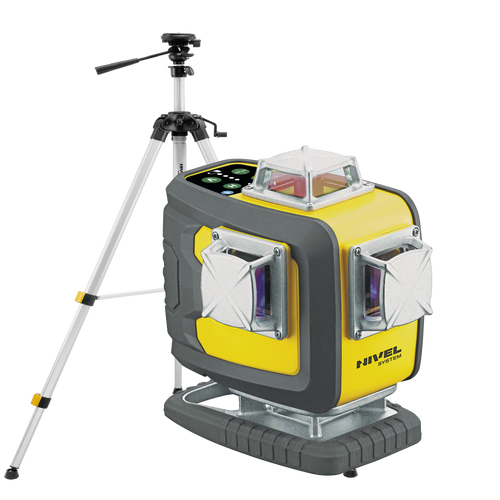 Nivel System CL4D-G Laser krzyżowy zielony zestaw