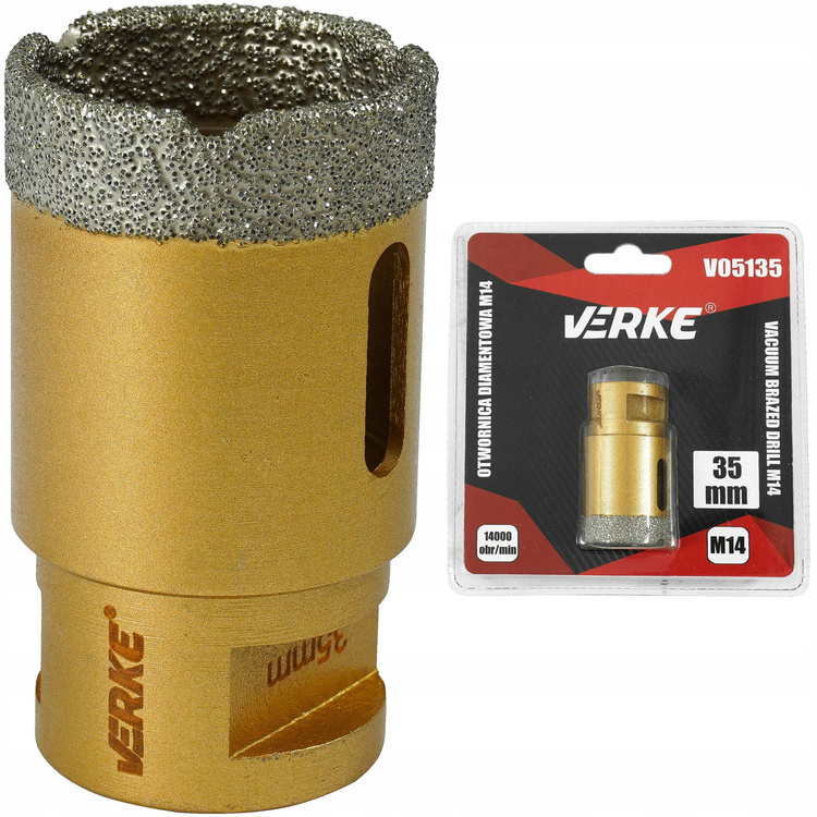 Verke V05135 Wiertło diamentowe otwornica 35mm