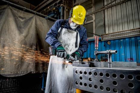 Metabo W 18 L BL 9-125 Szlifierka Kątowa Aku. 18 V