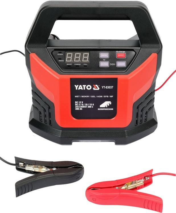 Yato YT-83037 Prostownik elektroniczny 12V/2A