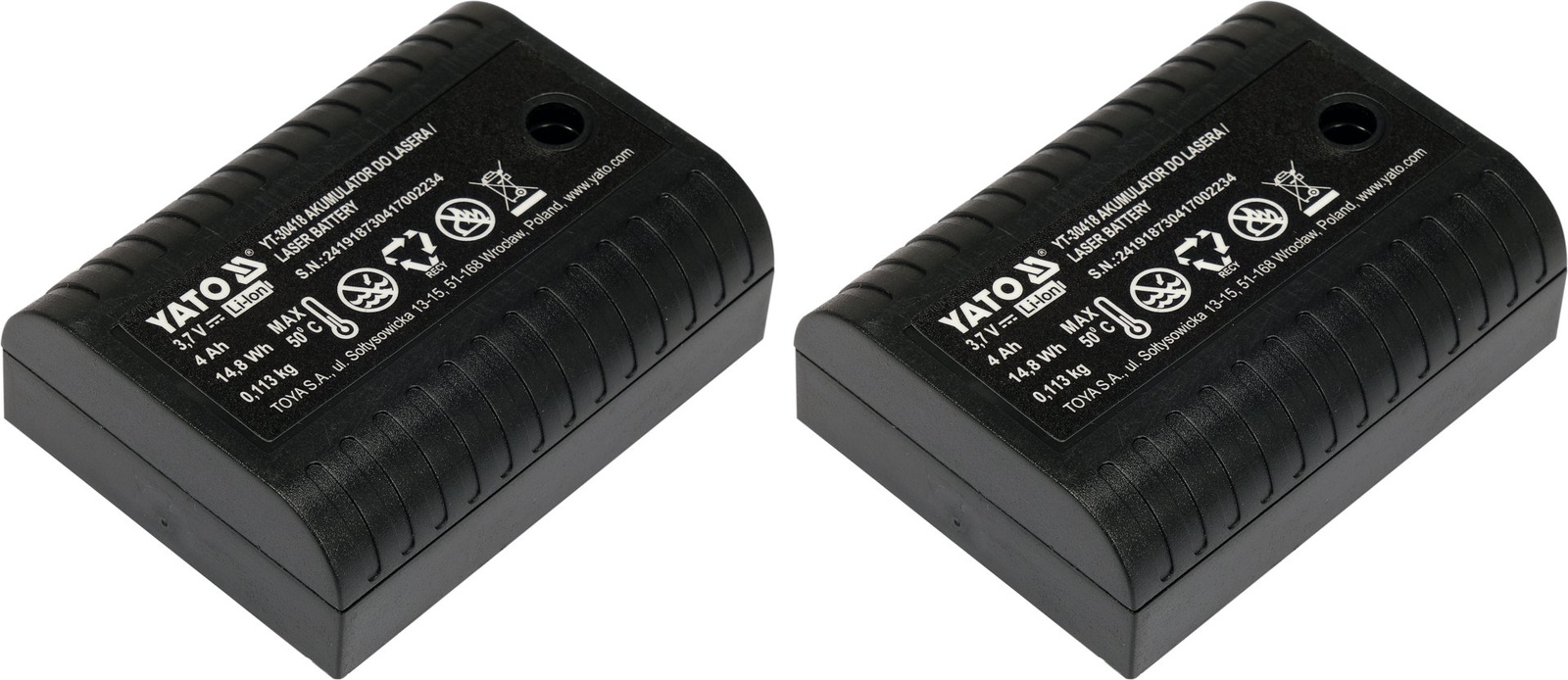 Yato YT-30417 Samopoziomujący laser czteropłaszczyznowy 4D z zieloną wiązką