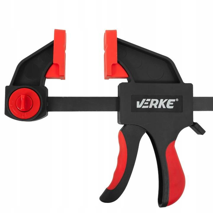 Verke V86587 Ścisk stolarski jednoręczny 450 mm