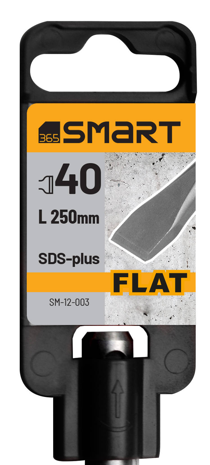 Smart SM-12-003 Dłuto szerokie 40x250 mm SDS+