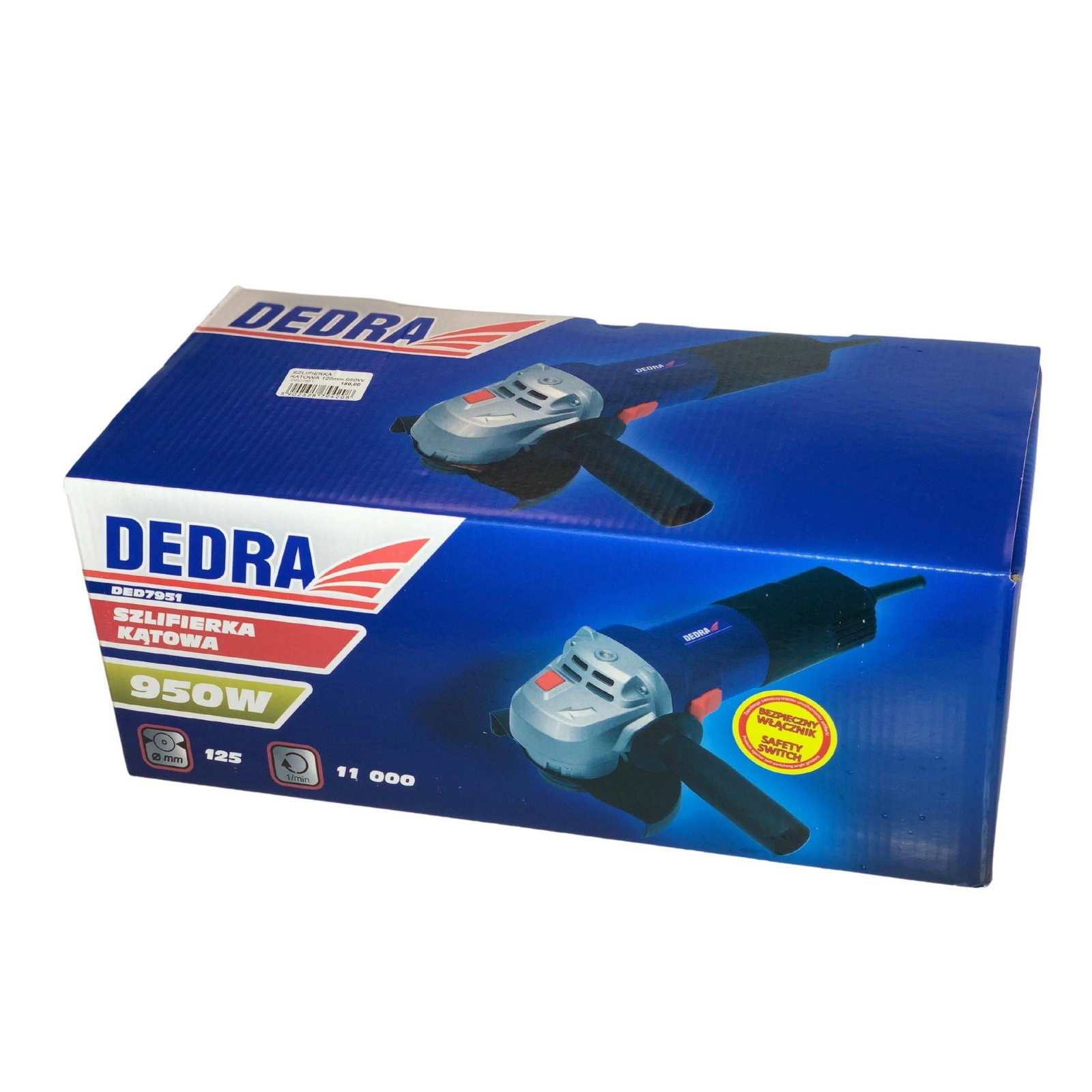 DEDRA DED7951 Szlifierka kątowa 125mm 950W