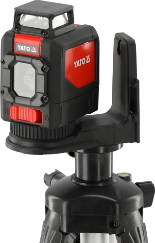Yato YT-30440 Laser samopoziomujący zielony liniowy 360 statyw 1.5m