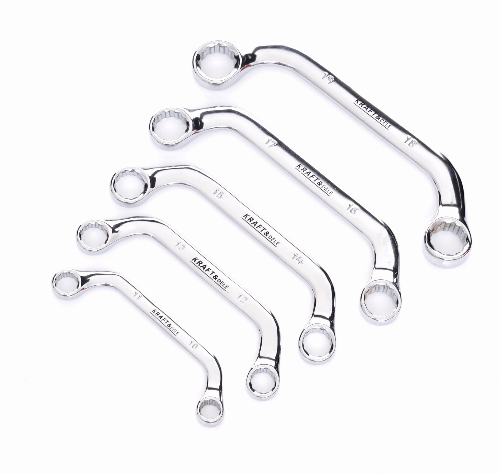 Kraft&Dele KD10999 Klucze płasko-oczkowe 47 el.