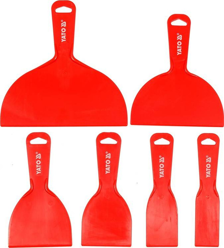 Yato YT-52740 Skrobaki szpachelki plastikowe 6 szt