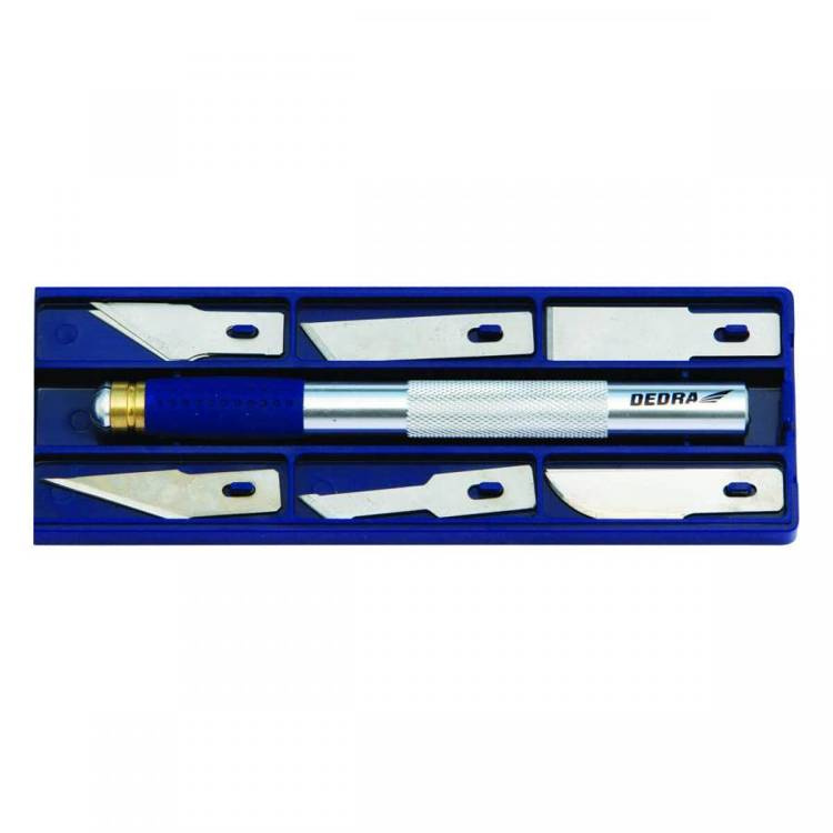 Dedra M9035 Nóż skalpel precyzyjny 12 ostrzy 9mm