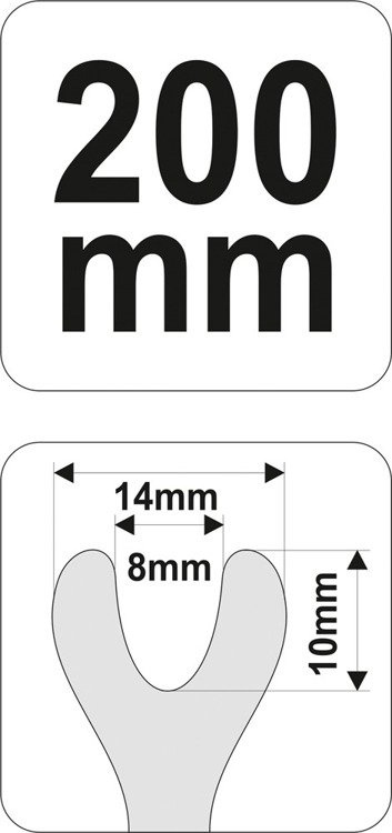 YATO YT-0842 ŚCIĄGACZ DO SPINEK TAPICERKI 200MM