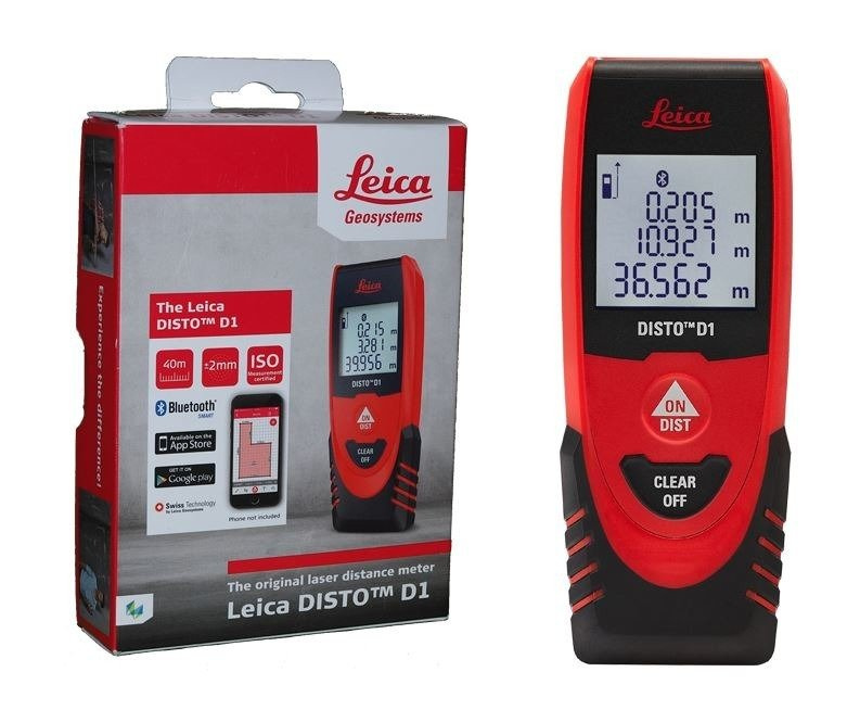 Leica Disto D1 Dalmierz laserowy 40 m