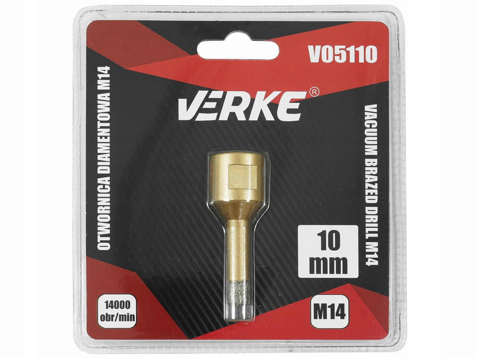Verke V05110 Wiertło diamentowe otwornica 10mm