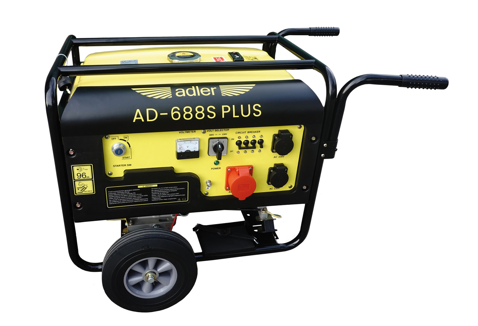 Adler AD688S Agragat prądotwórczy 230V/400V