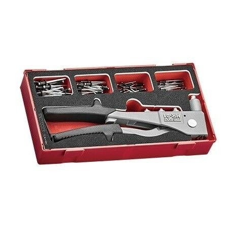 Teng Tools TEAHR81 Zestaw wkładka z nitownicą 81el