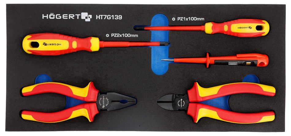 HOGERT Wkład HT7G139 Zest. szczypiec, wkręt 1000V