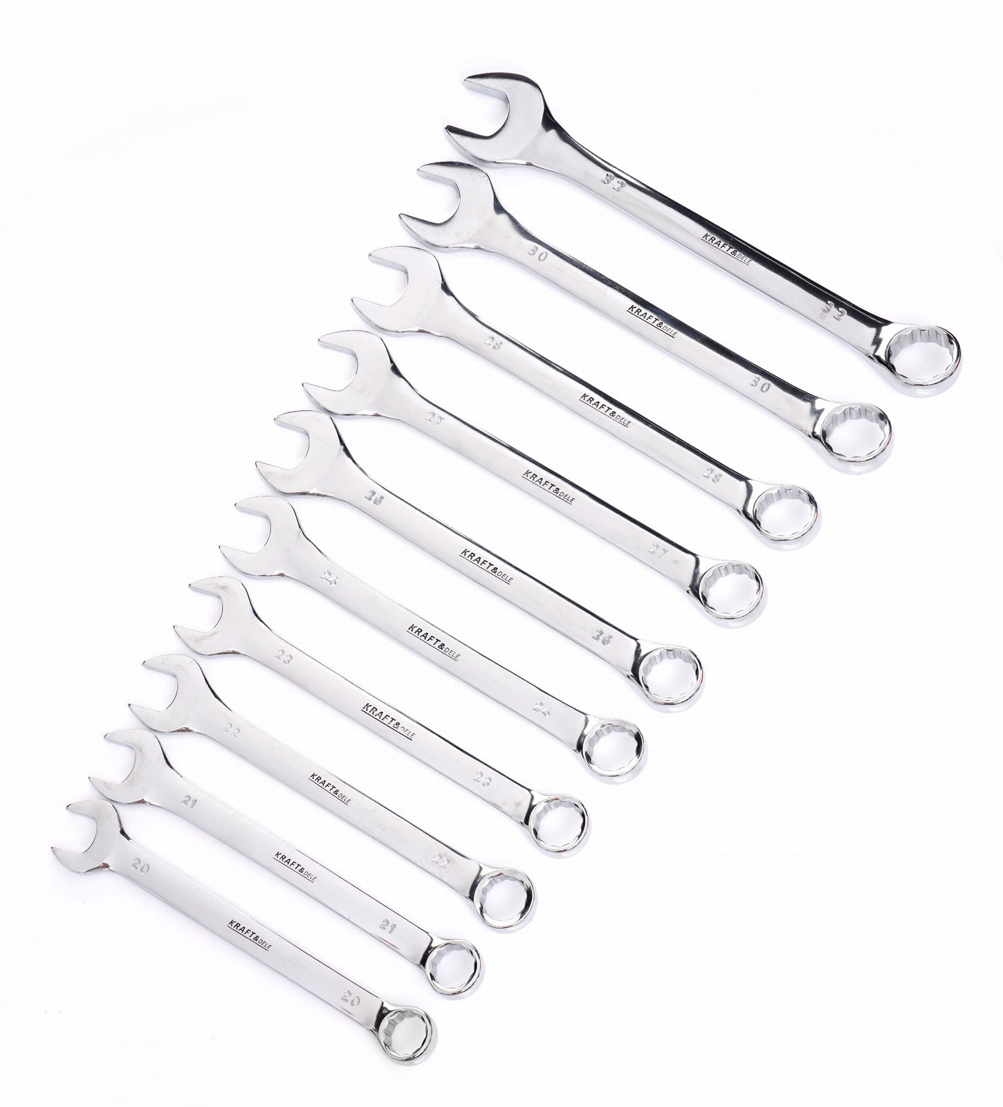 Kraft&Dele KD10999 Klucze płasko-oczkowe 47 el.