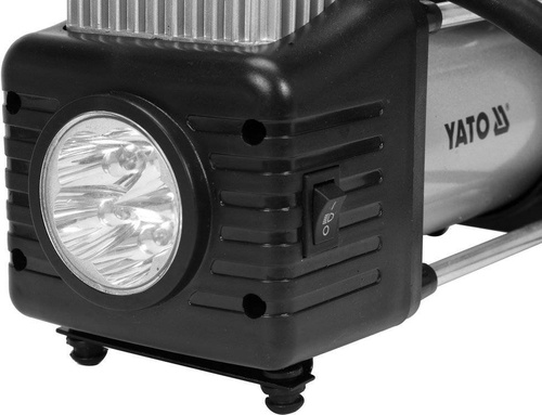 Yato YT-73462 Kompresor samochodowy z lampą led