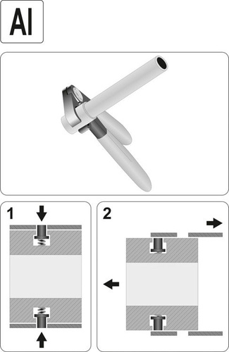 YATO YT-0608 SZCZYPCE DO ZŁĄCZEK PALIWOWYCH
